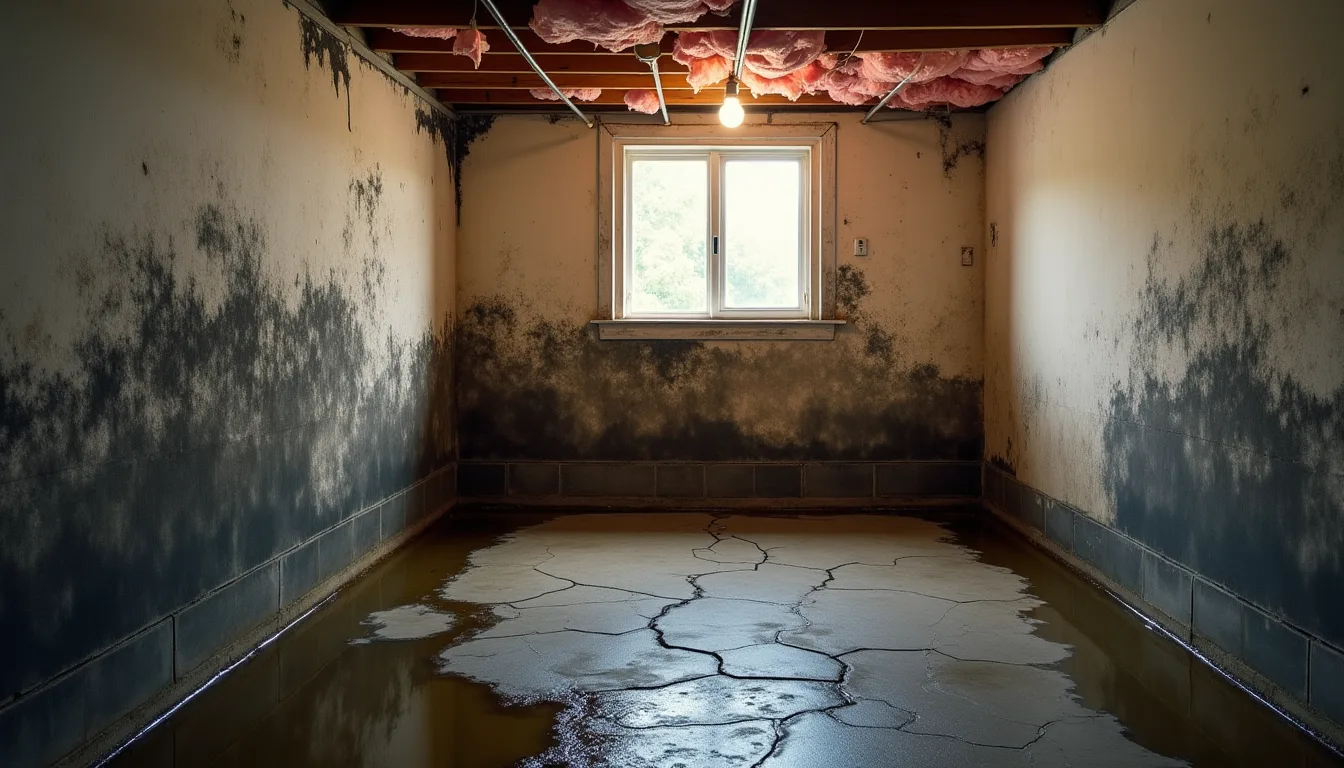 Kitchen Water Damage