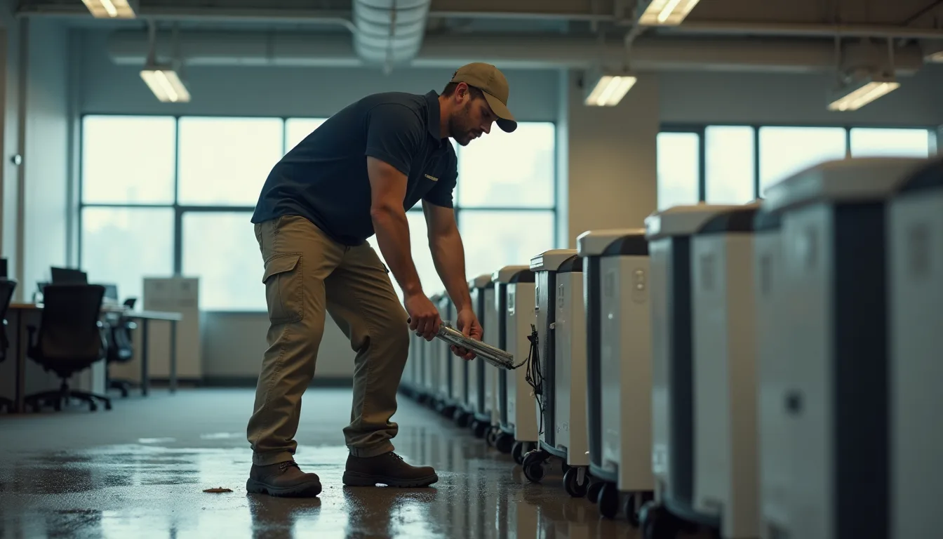 Commercial Water damage restoration